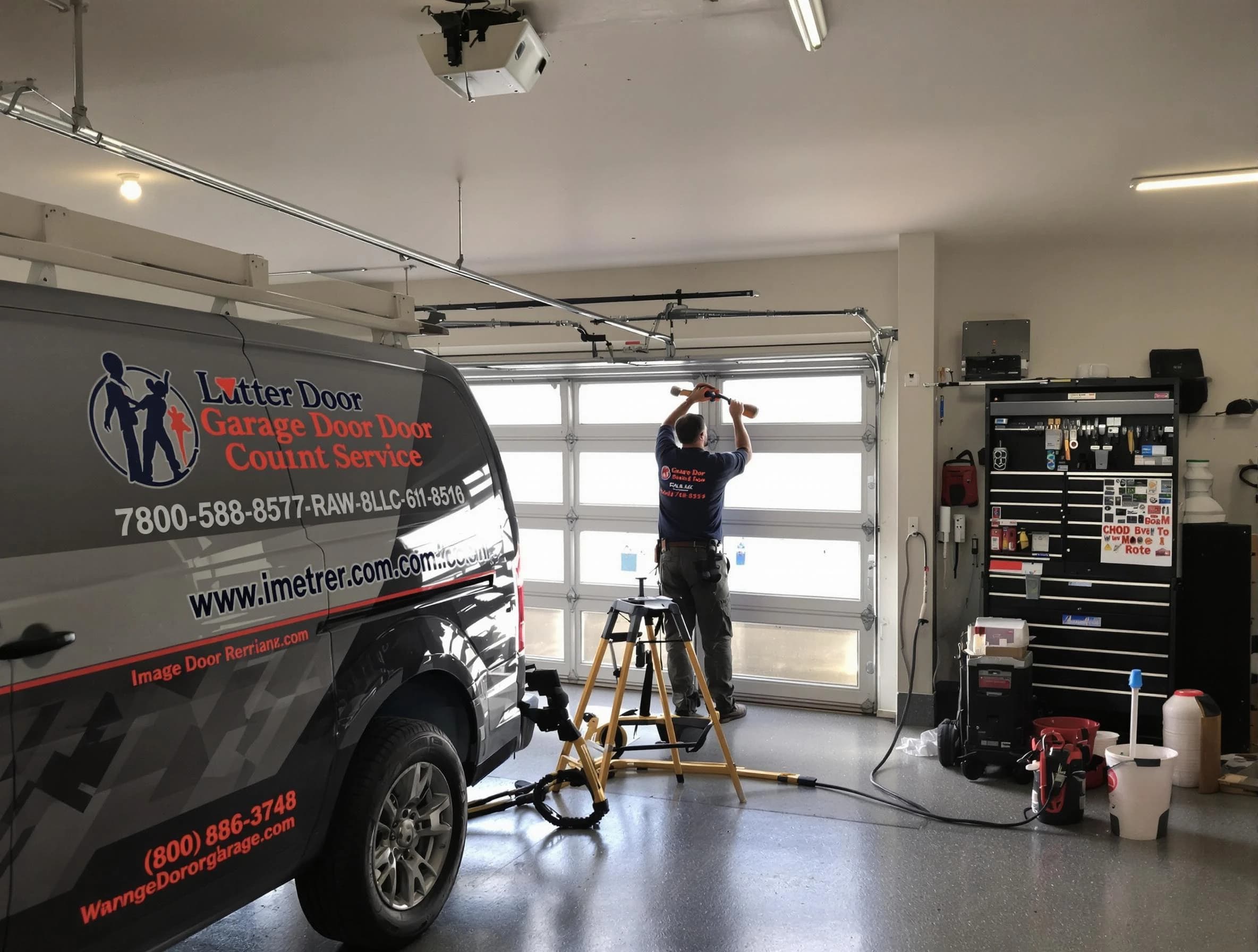 Lakewood Garage Door Repair rapid response team performing same-day repair in Lakewood