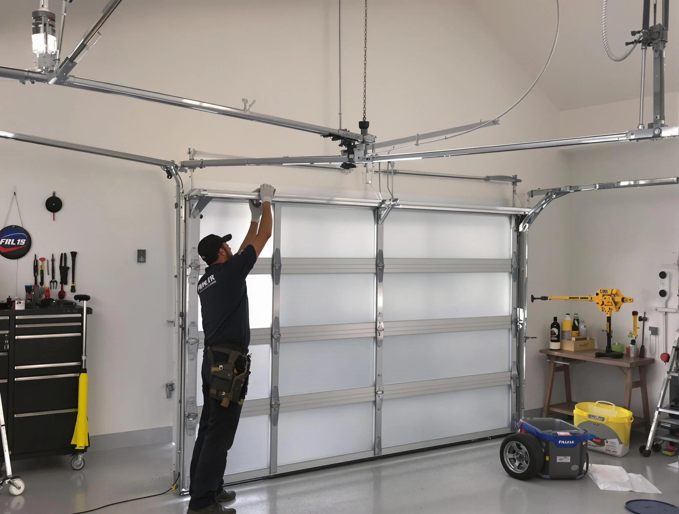 Lakewood Garage Door Repair certified team performing precision garage door installation in Lakewood