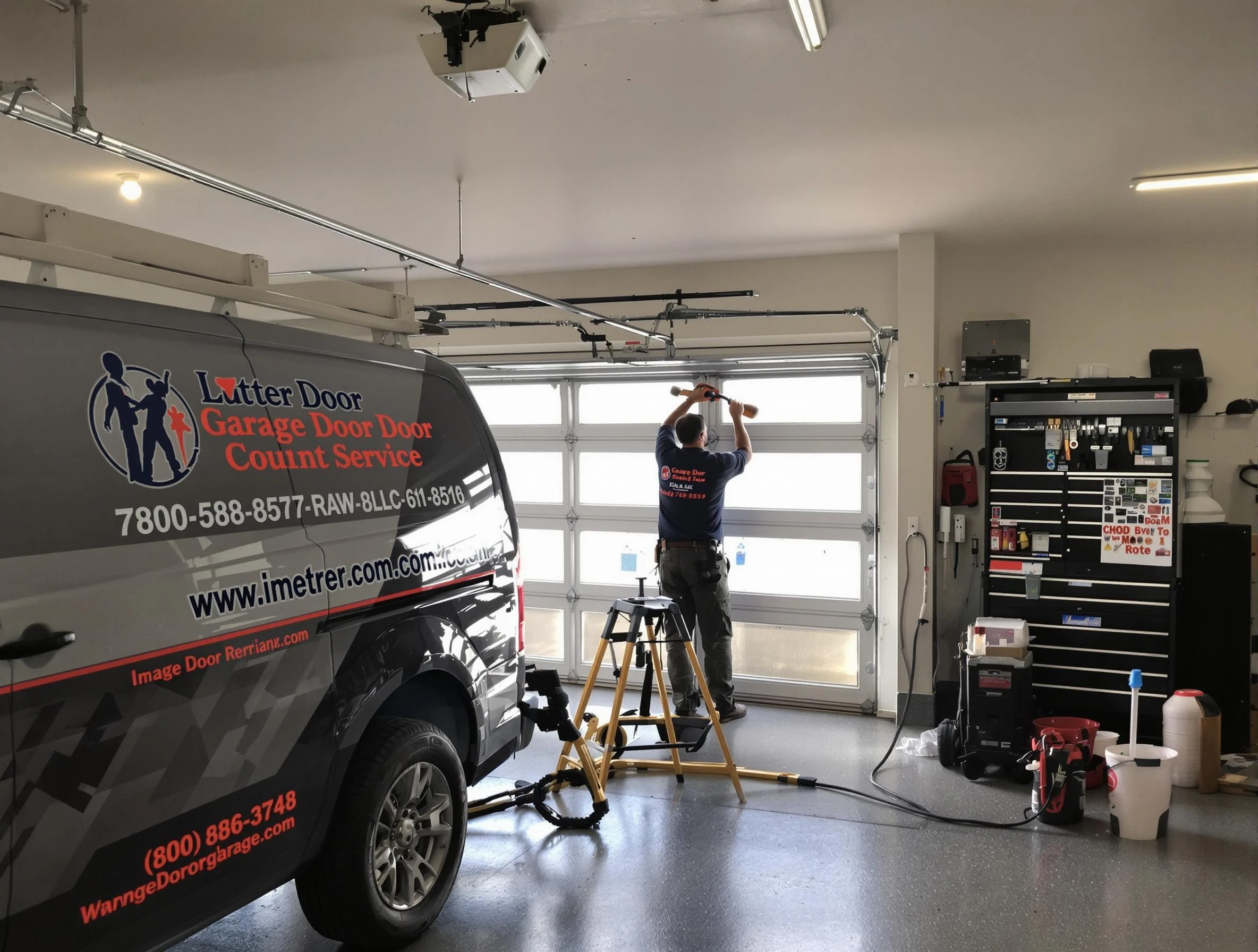 Lakewood Garage Door Repair rapid response team performing same-day repair in Lakewood